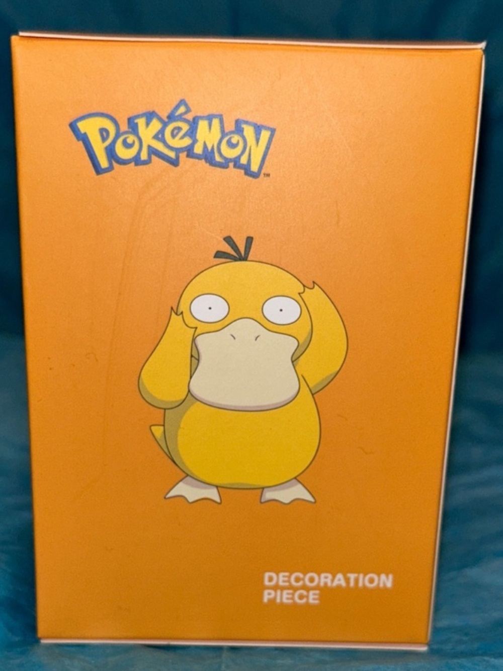 Pokemon Orange Yellow Psyduck Decoration Piece